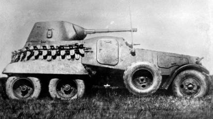 Бронеавтомобили семейства БА – Тяжелый бронеавтомобиль – БА-11