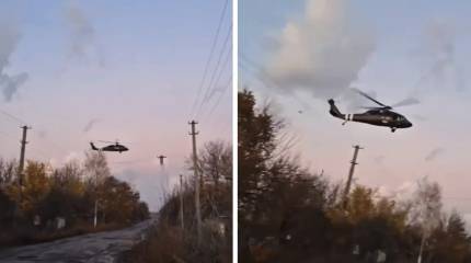 «Чёрный ястреб»: ГУР направили в Покровск вертолёты для спасения важных фигур