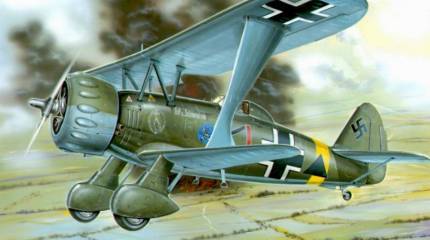 Хеншель Hs-123: примитивный, но "неубиваемый" немецкий штурмовик