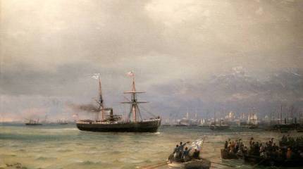 Под звёздно-полосатым флагом. «Флот голода» плывёт в Россию