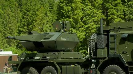 «Дронобойка» от Rheinmetall: Компания показала новый зенитный комплекс малой дальности Skynex