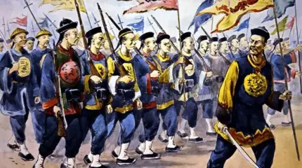 «Обученная армия» империи Цин