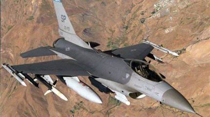 Американское командование распространило информацию о крушении F-16 на Ближнем Востоке