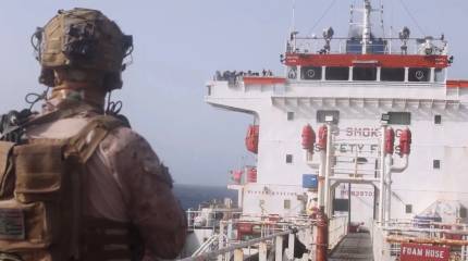 Морпехи США захватили очередное судно на Ближнем Востоке - танкер Hasna