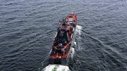 БДК «Королёв» проследовал в акваторию Средиземного моря