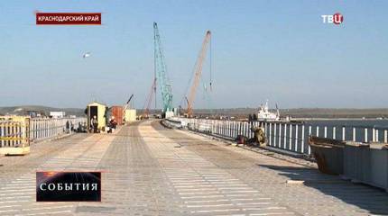 Росавтодор начнёт возведение моста в Крым в начале 2016-го