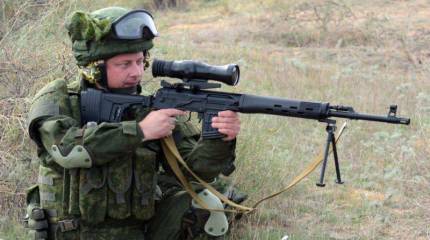 Российские снайперы, несущие службу в Армении, получили экипировку «Ратник»