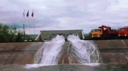 1 мая 2023 года - окончание водной блокады Донбасса: вода по новому водоводу пошла потребителям