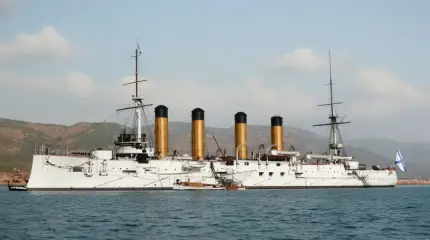 Броненосный крейсер «Баян» в бою 12 февраля 1904 г.