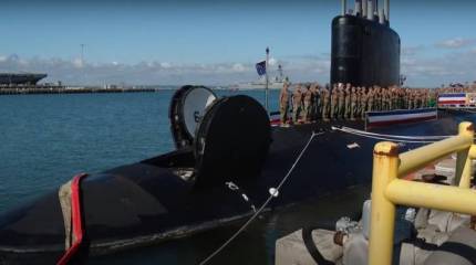 Новая ударная подводная лодка ВМС США Montana была укомплектована личным составом после нескольких лет задержек