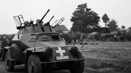 SD.Kfz. 222: مركبة مدرعة للاستطلاع الخفيف من الفيرماخت