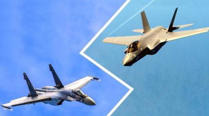 Американцы о бое Су-35 с F-35: Мы не знаем, сработает ли наш «стелс»