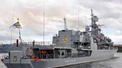 «Потерял свою мощь»: На Украине признали фрегат «Гетман Сагайдачный» небоеспособным