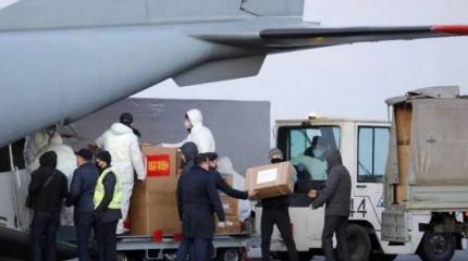 Китай прислал Москве помощь для борьбы с коронавирусом