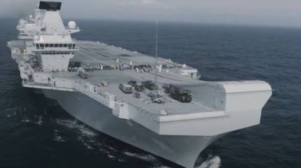 Назван «маршрут» первого боевого похода британского авианосца Queen Elizabeth