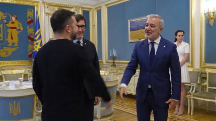 Зеленский назвал Каталонию союзником Украины после привоза в Киев пожарных машин