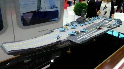 Невское ПКБ показало проект нового атомного авианосца "Ламантин"