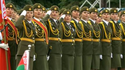 В Белоруссии пока продолжается подготовка к параду Победы 9 мая