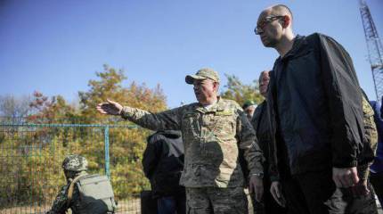 Арсений Яценюк: На постройку «Стены» на границе с Россией понадобится 4 года и 8 миллиардов гривен