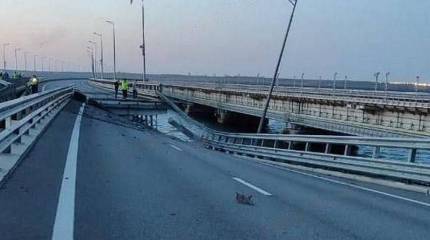 Украинские ресурсы: Операцию по подрыву Крымского моста разработало ГУР МО Украины совместно с британской разведкой