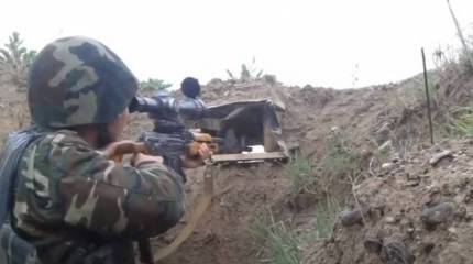 На границе Армении и Азербайджана возобновились бои