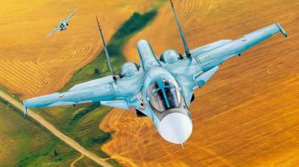 Пресса Китая: зимой главной ударной силой ВС России станут Су-34 с крылатыми ракетами большой дальности