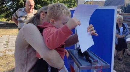 В новых регионах России уверенную победу на выборах одержала одна партия