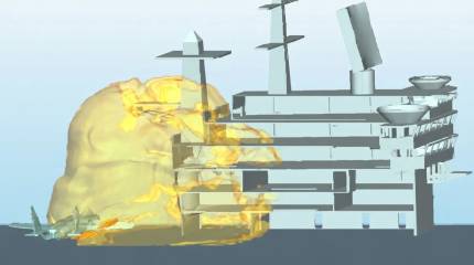 Утечка данных с суперкомпьютера КНР: показана симуляция атак на авианосец Nimitz