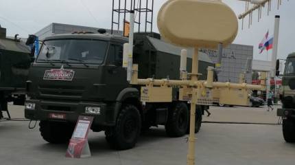 На форуме «Армия 2023» представлен комплект оборудования РБ-504П-Э для борьбы с роем дронов