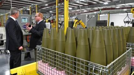 В связи с исчерпанием арсеналов в ходе украинского конфликта: США открыт новый завод по производству 155-мм снарядов