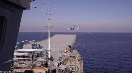 "Новая" выдала материал о "радиоактивной грязи" на неатомном "Адмирале Кузнецове"