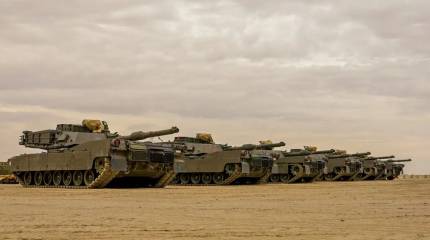 США запустили барражирующий боеприпас с танка Abrams
