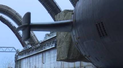 Показан первый пуск МБР "Булава" с борта АПЛ "Князь Владимир"