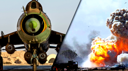 Сирийские ВВС накрыли замаскированный пункт связи террористов