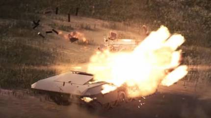 Американский вертолёт Invictus отработал удар по имитации «Арматы»: новая мультипликация из США