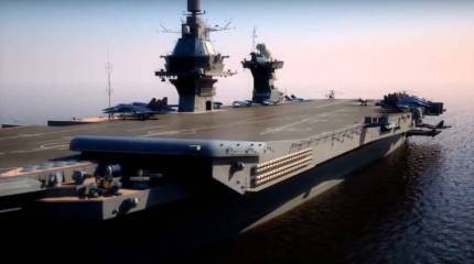 Начаты работы по программе российского перспективного авианосца