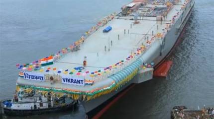 Авианосец "Викрант" получил СУБ российско-индийской разработки