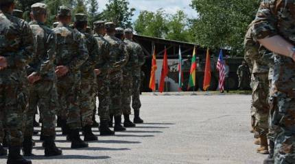 В Северной Македонии начались крупнейшие военные учения в истории страны