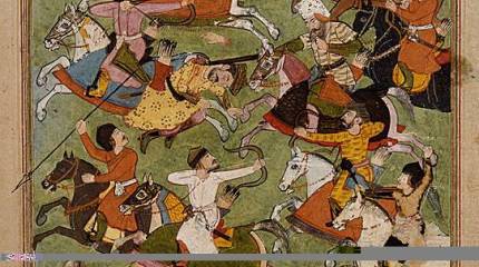 Рыцари из «Шахнаме»