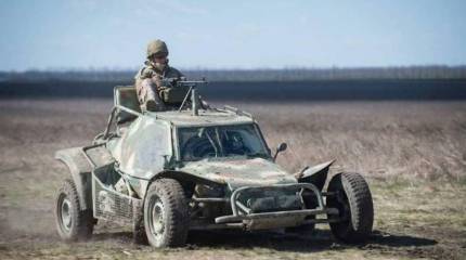 На Украине показали "тачанку" для сил спецопераций