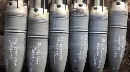 ВС РФ в районе Запорожья взяли в плен среди прочих военнослужащих ВСУ экипаж танка противника и трофеи в виде «именных» боеприпасов