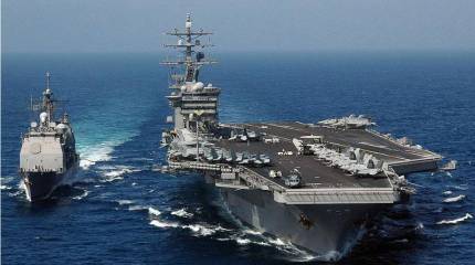 Американский авианосец направили к берегам Сирии