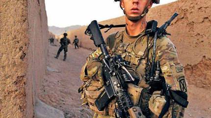 До конца 2015 г в Афганистане останутся около 10 тыс. американских военных