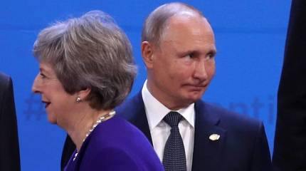 Путин и Мэй "жестко" поговорили о "деле Скрипалей"