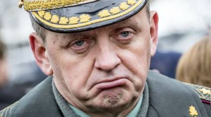 Прекрасное юмористическое выступления начальника генерального штаба ВСУ Виктора Муженко! Или генерала Муженко?..