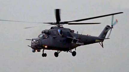 Узбекистан получил первый российский вертолёт Ми-35М