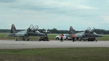 Подтверждена информация об инциденте с двумя самолётами на военной базе в США