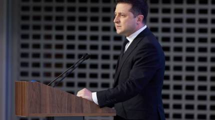 На Украине реагируют на слова Зеленского о возможном проведении референдума по вопросу Донбасса