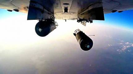 В яблочко: боевики засняли точный удар ВКС России