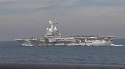 Авианосец "Шарль де Голль" проходит техобслуживание после дальнего похода